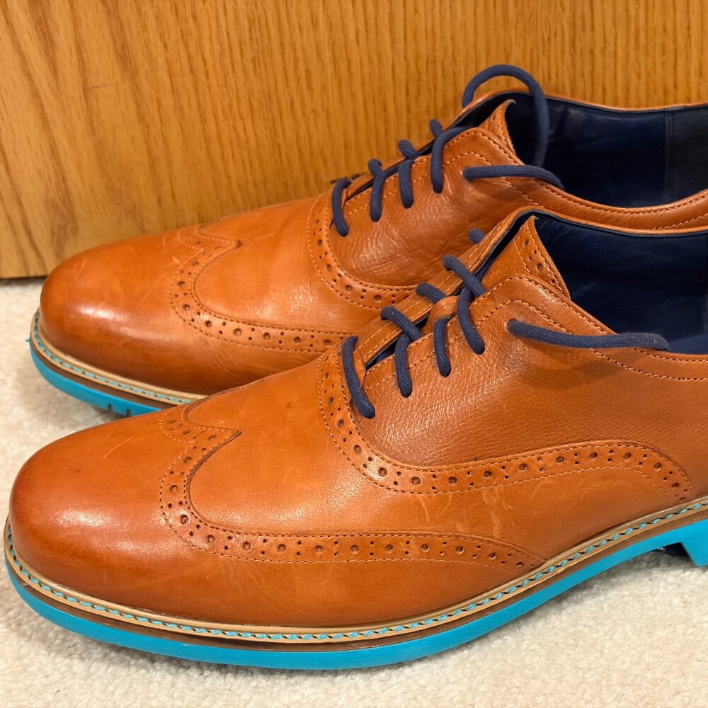 Cole Haan Great Jones $160 Men's Wingtip Oxfords Dress Shoes Size 11.5 M C11526
